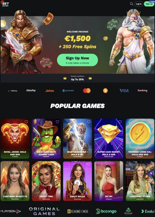 Juegos BetOnRed Casino