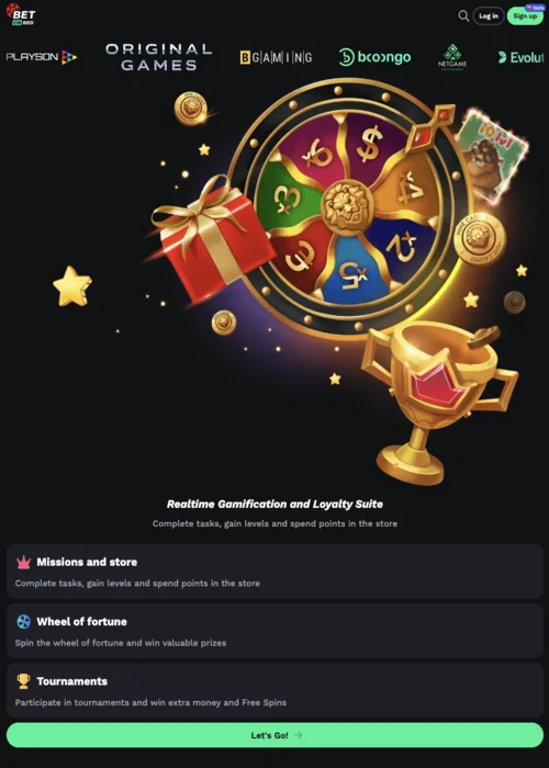 Registro BetOnRed Casino